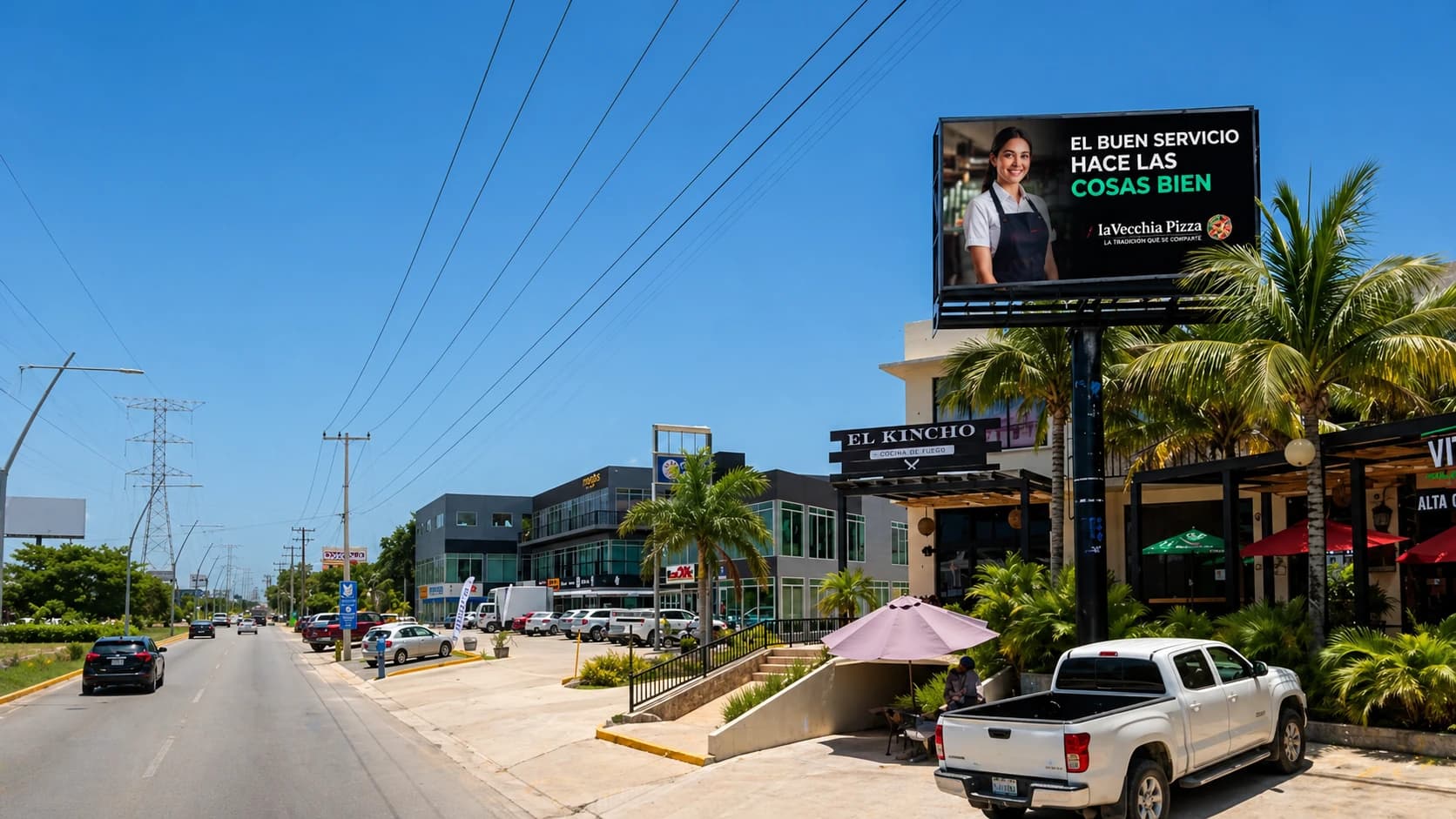 Publicidad DOOH para Turismo y Negocios