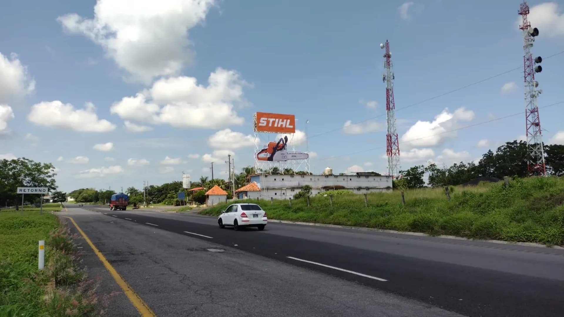 Espectacular publicitario en Veracruz