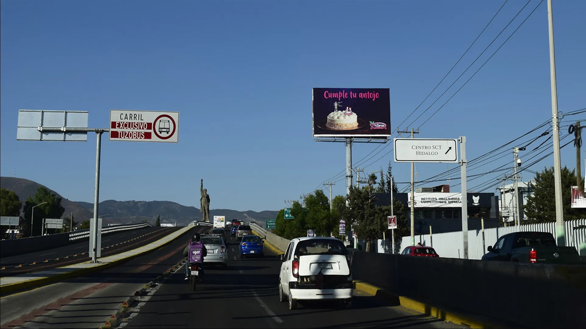 Espectacular publicitario en Pachuca