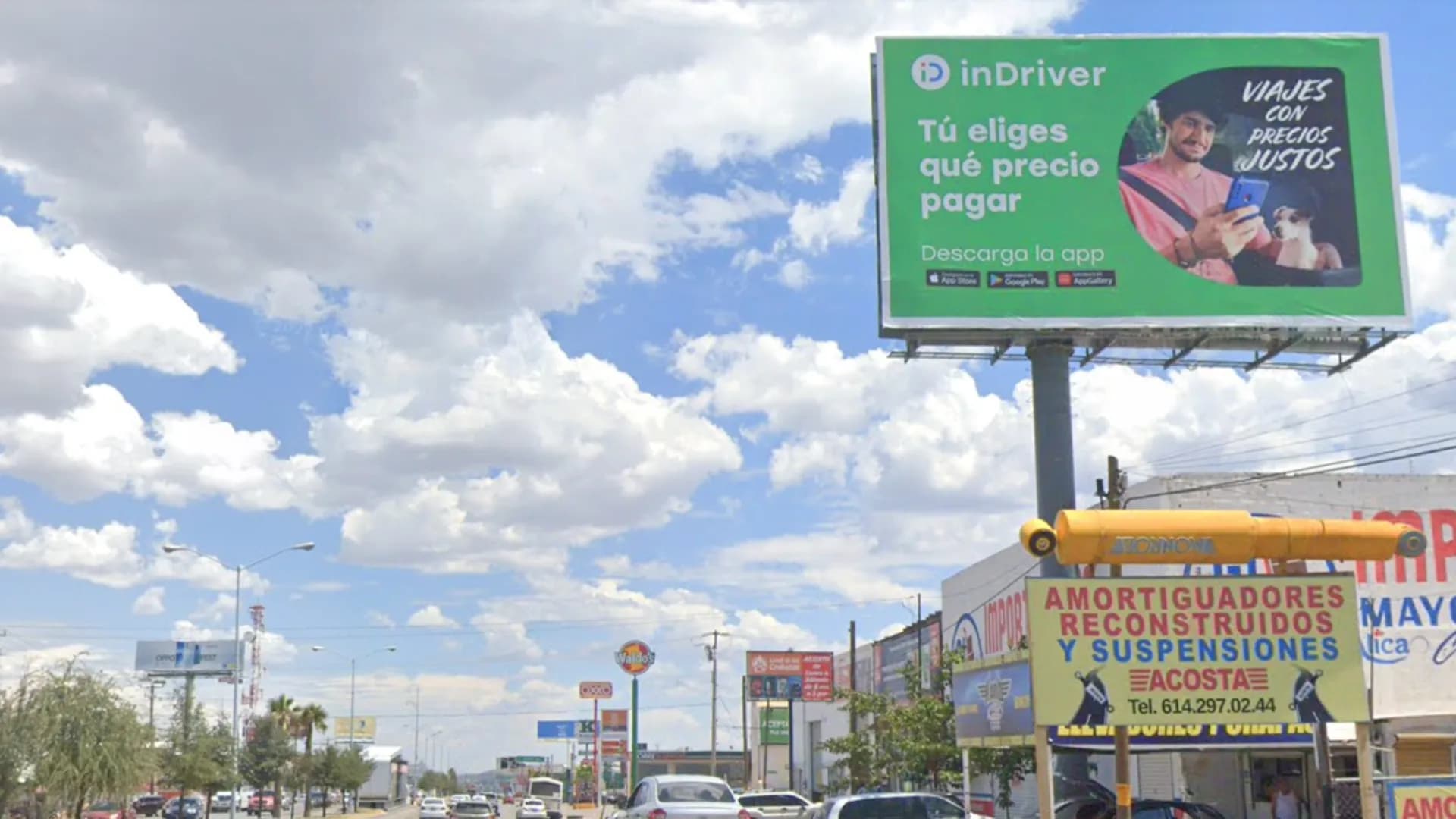 Anuncio espectacular en Chihuahua