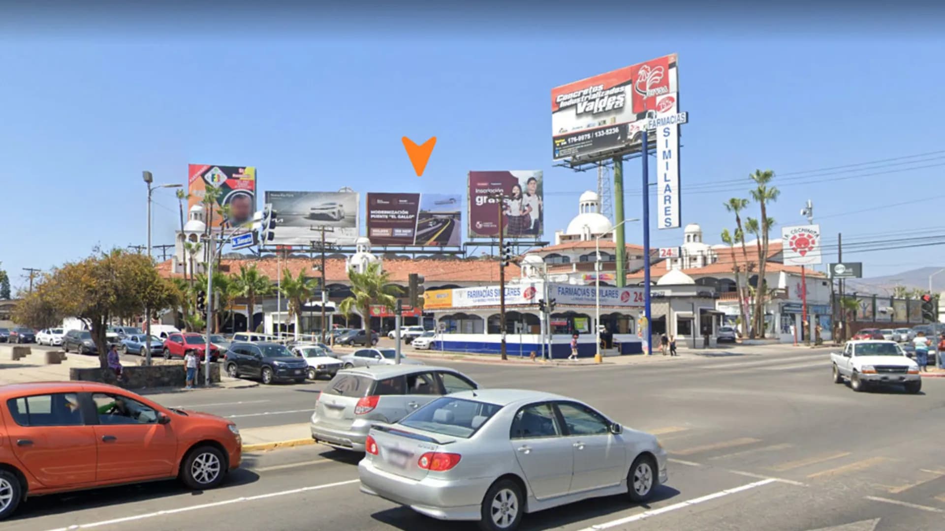 Espectacular publicitario en Ensenada