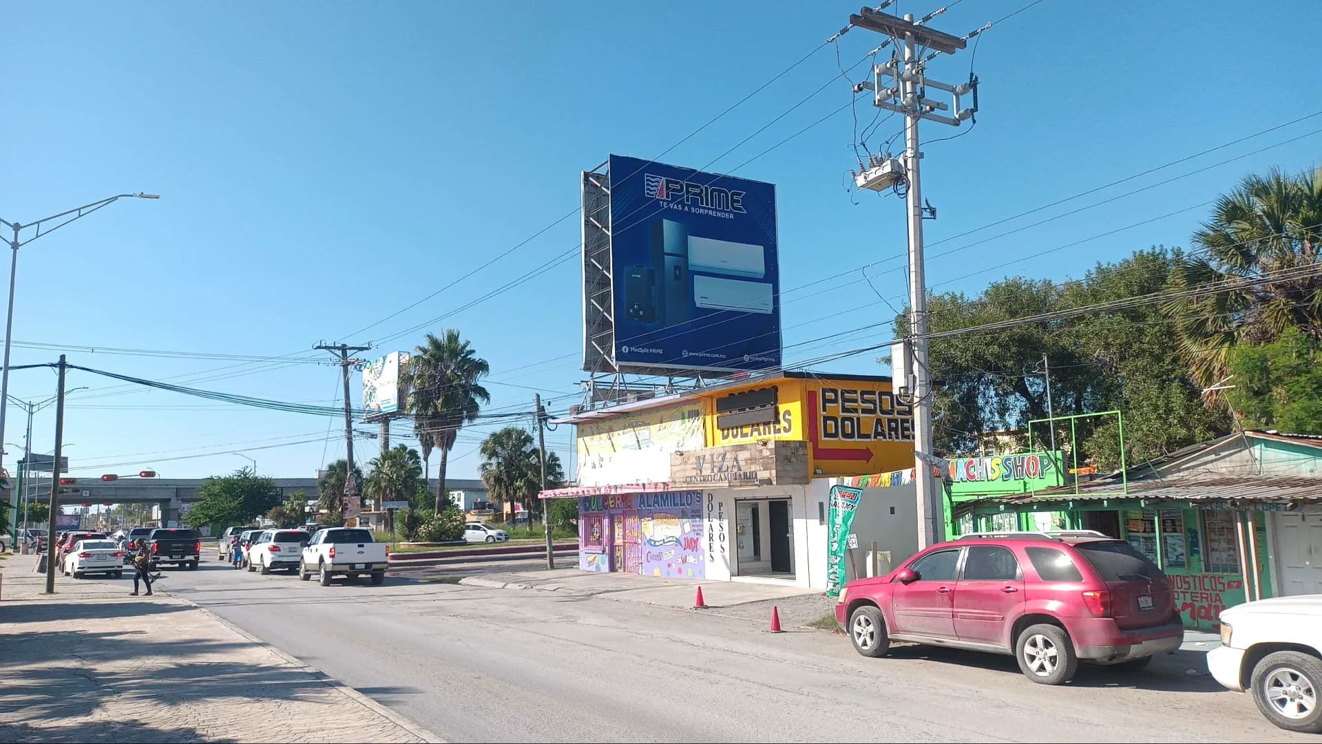 Espectacular publicitario en Matamoros