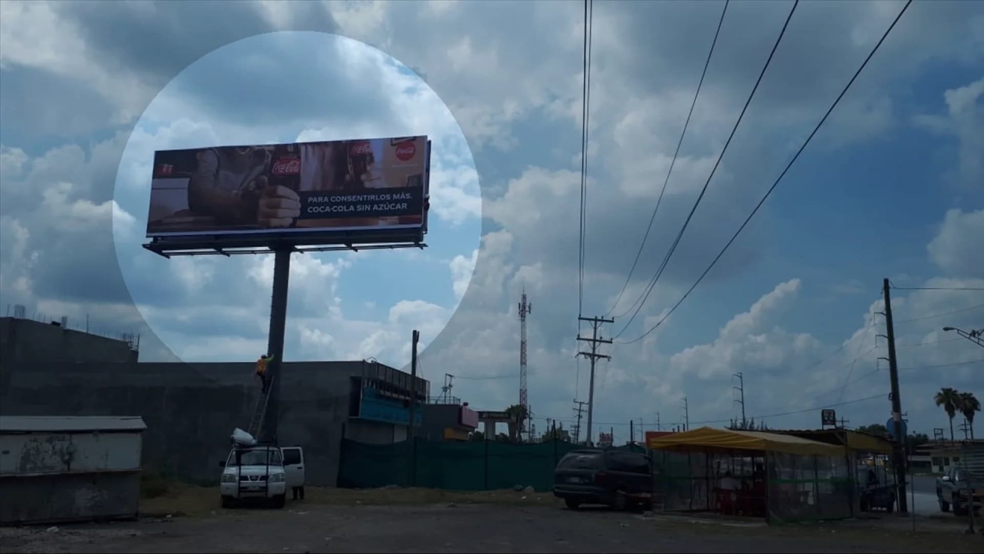 Anuncio espectacular en Matamoros