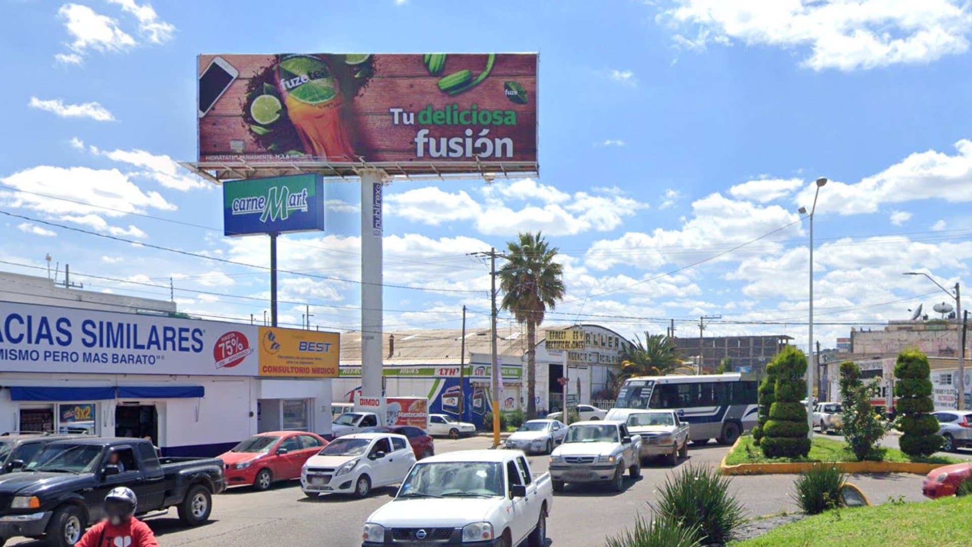 Espectaculares publicitarios en Fresnillo
