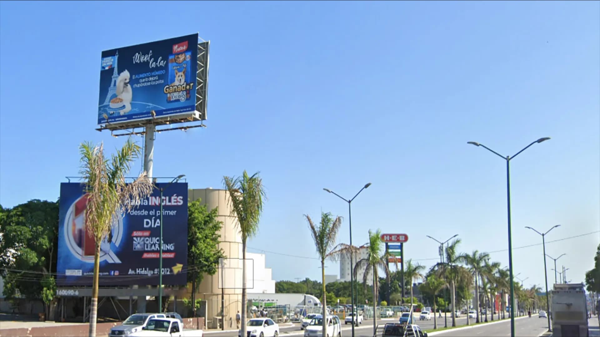 Espectacular publicitario en Tampico