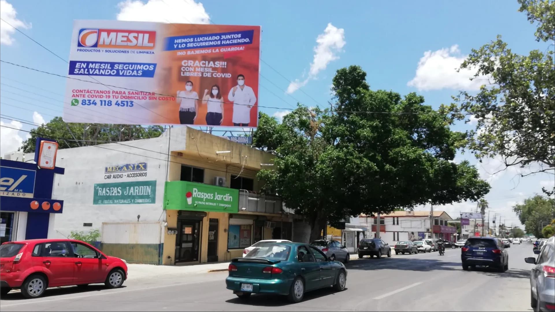 Anuncio espectacular en Ciudad Victoria