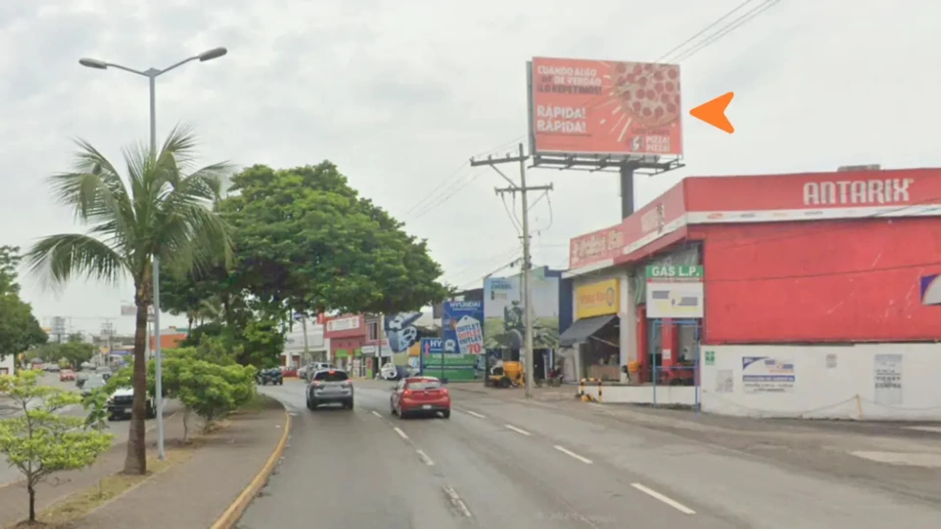 Anuncio espectacular en Veracruz