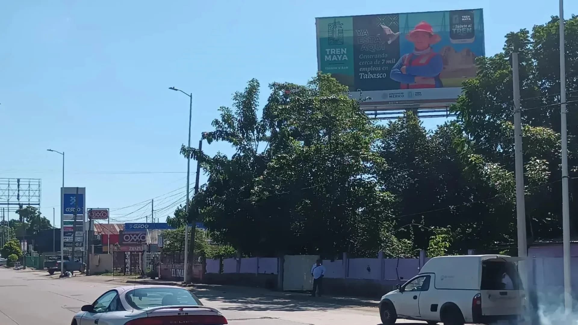 Anuncio espectacular en Villahermosa