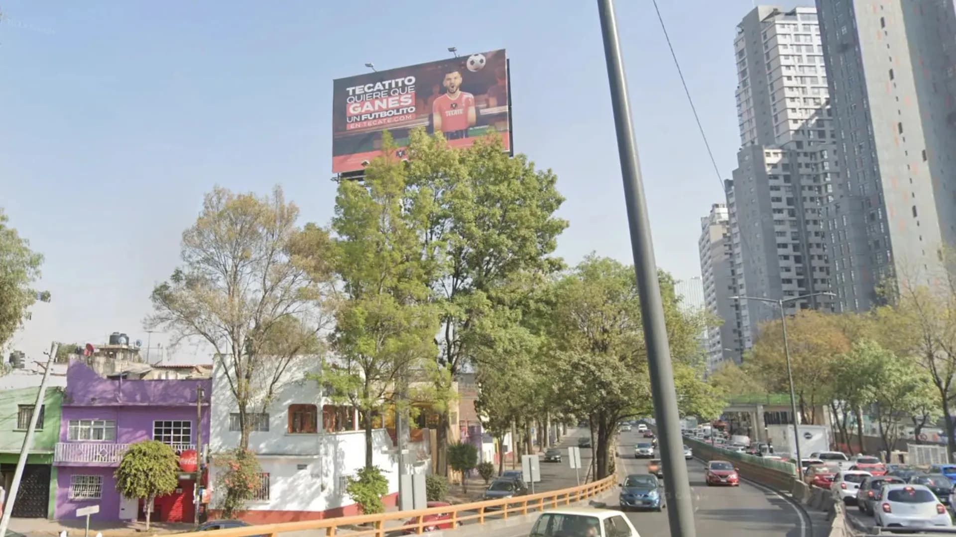 Espectacular publicitario en Miguel Hidalgo