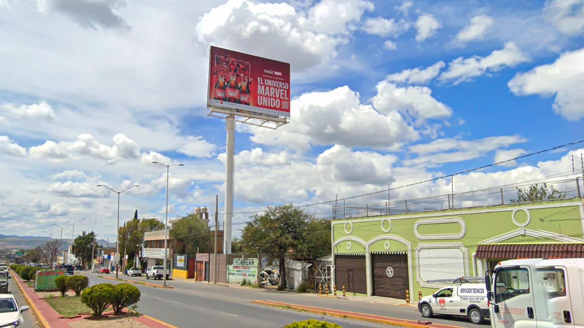 Espectacular en Blvd Jesus Varela Rico Fresnillo Zacatecas