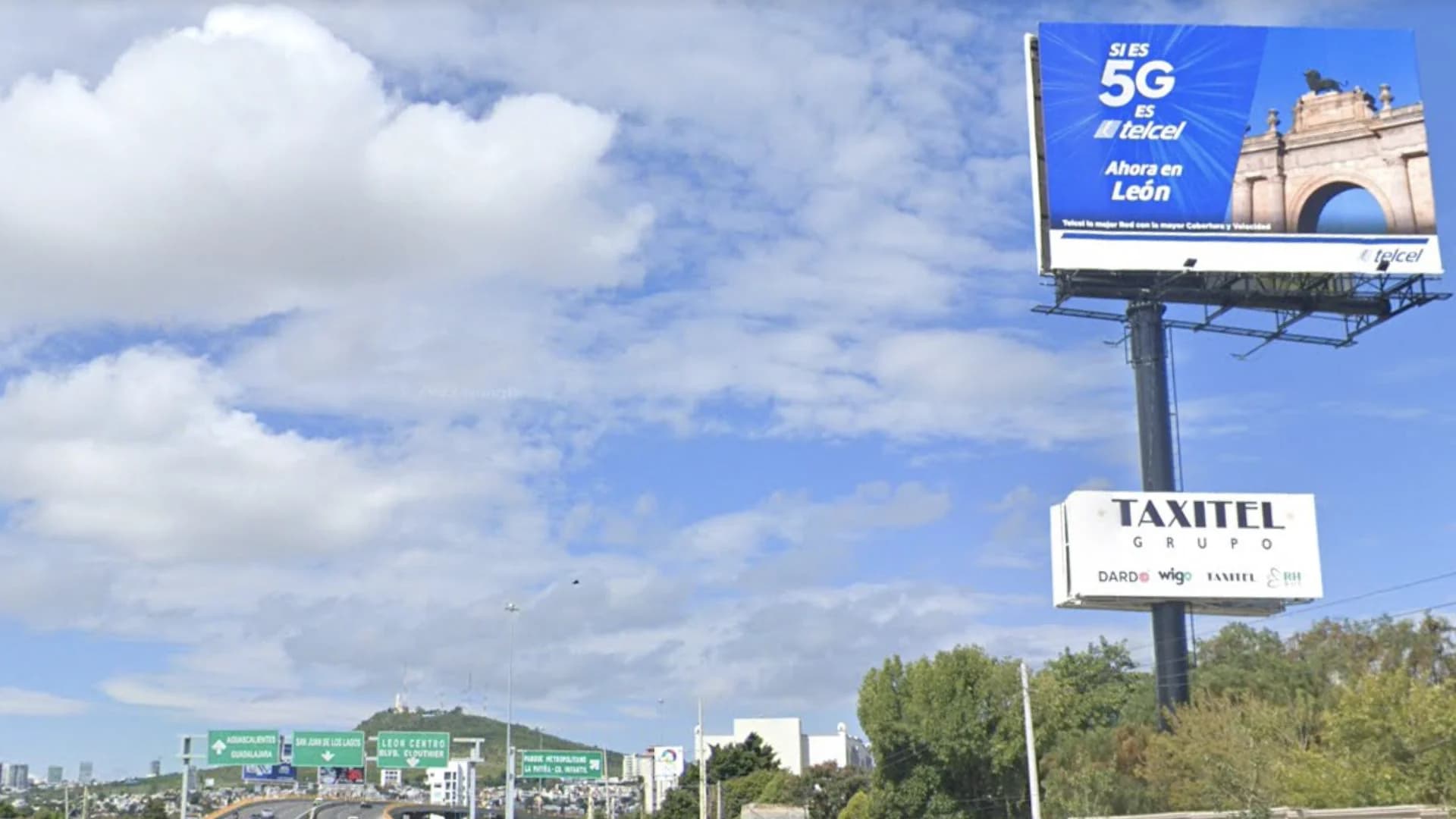 Anuncio espectacular en Leon