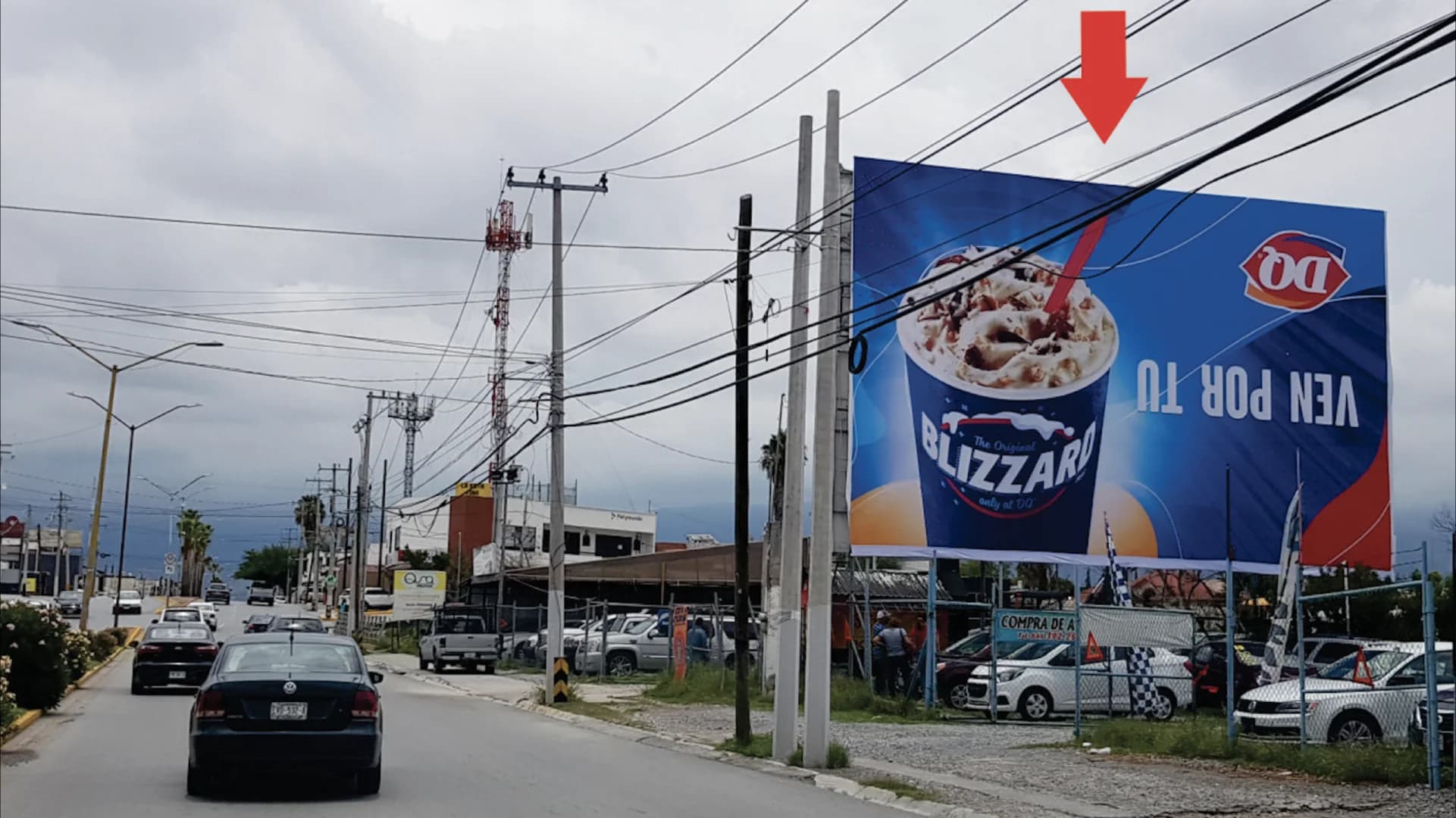 Espectacular publicitario en Saltillo