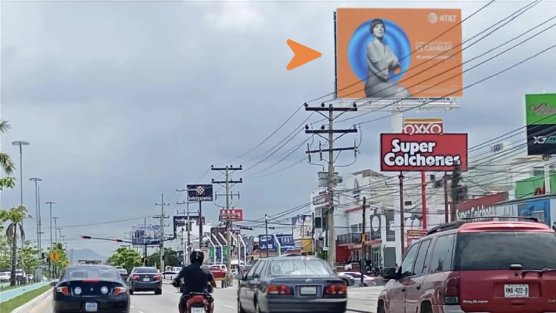 Anuncio espectacular en Mazatlan