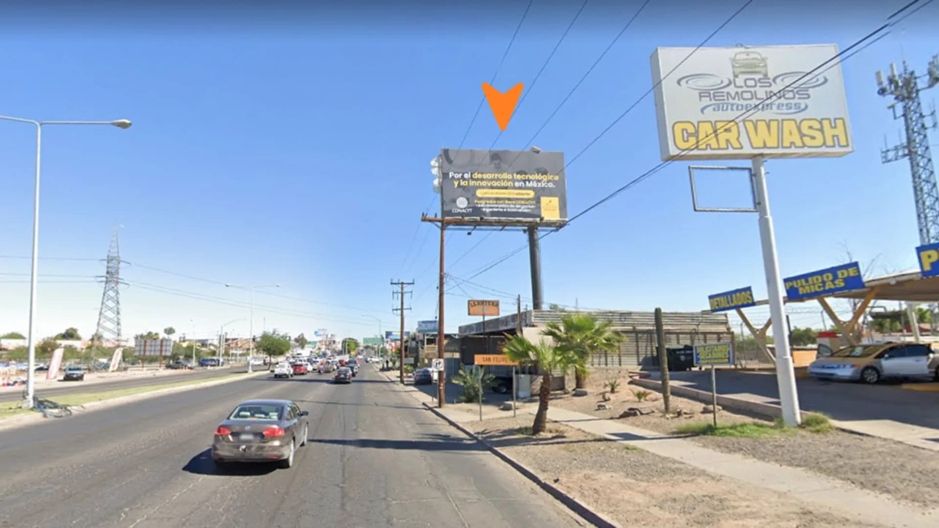 Anuncio espectacular en Mexicali