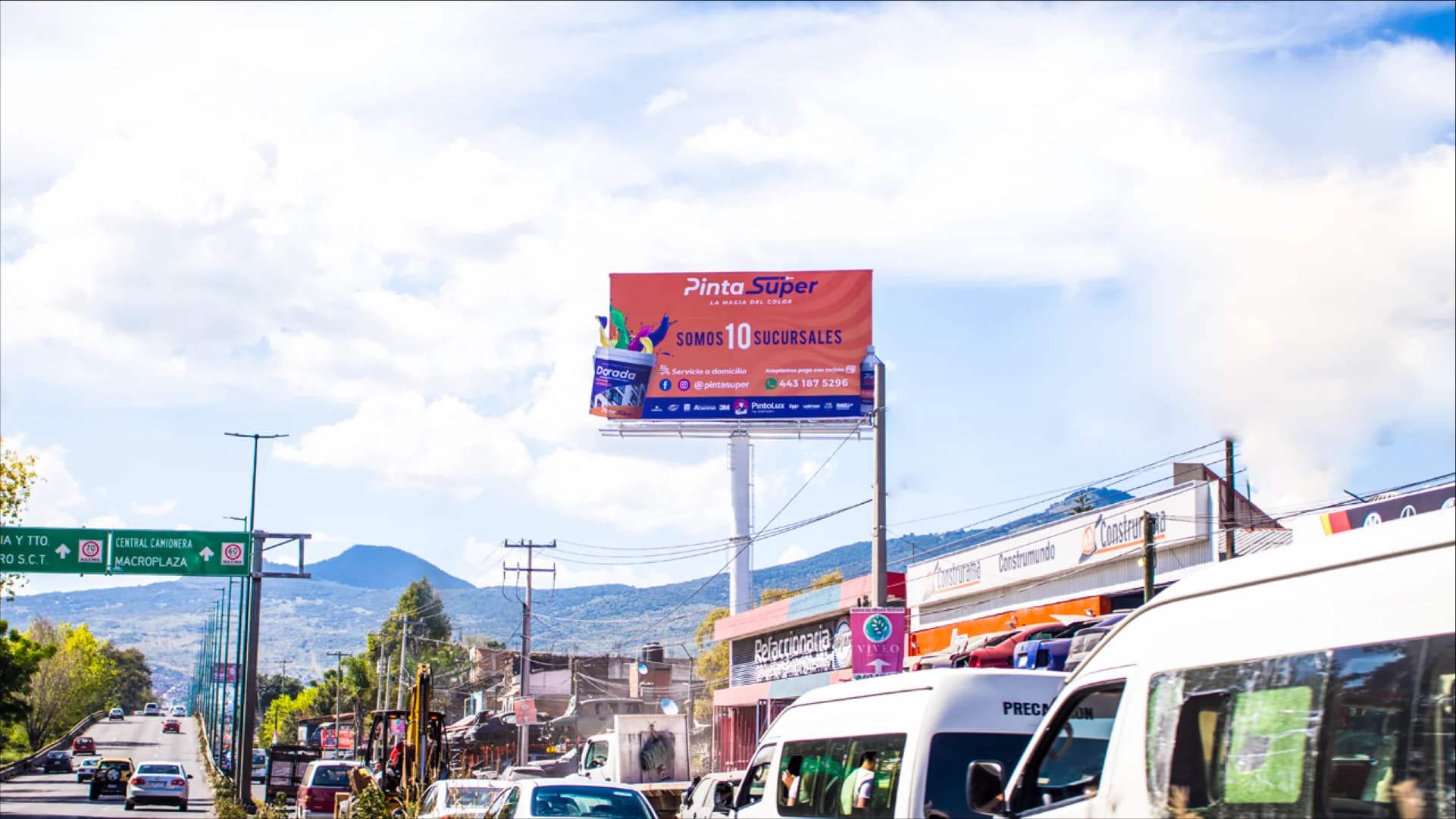 anuncio espectacular periferico morelia