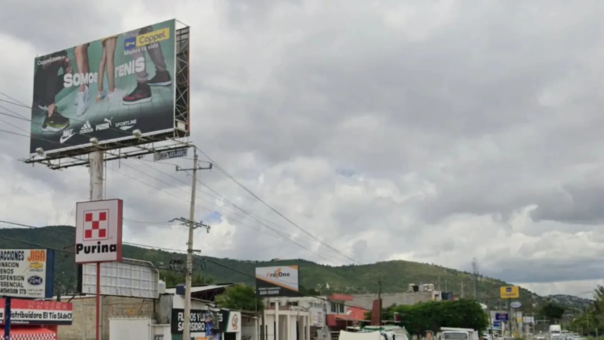 Anuncio espectacular en Oaxaca