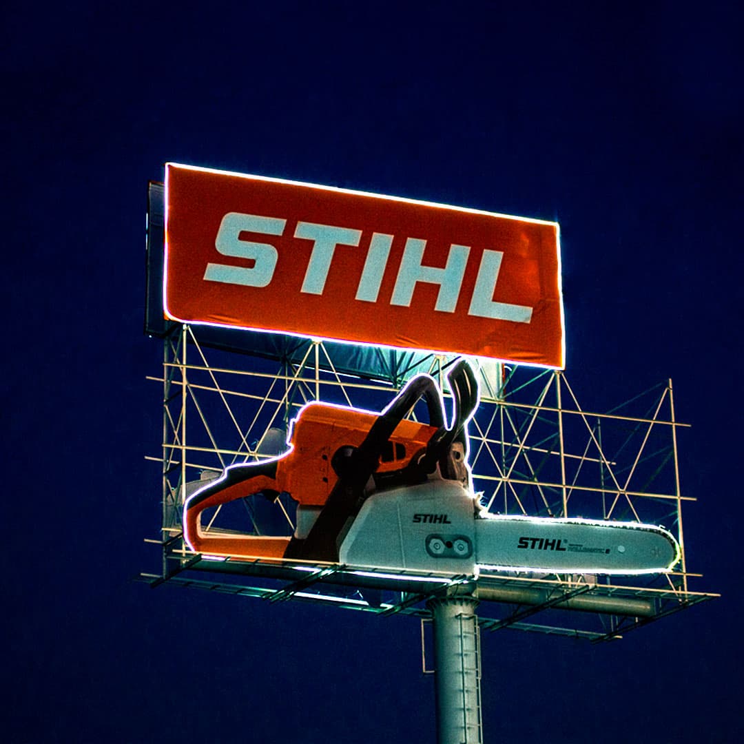 stihl anuncio espectacular